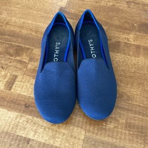 Rothy’s Navy Blue Loafers Size 8.5